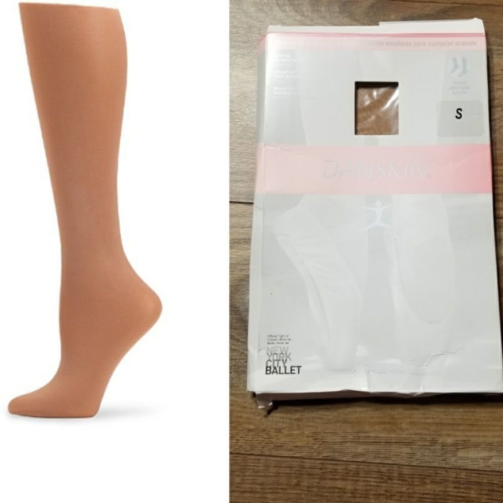 Danskin footed tights S
